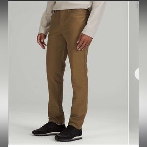 Lululemon ABC pant utilitech 33x32 brown